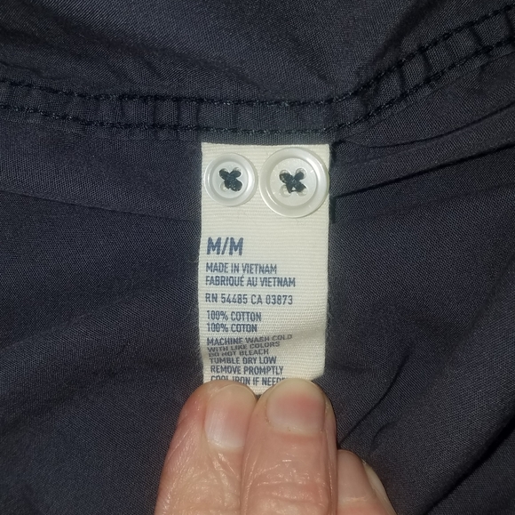 American Eagle Athleric Fit Dress Shirt - Picture 2 of 4